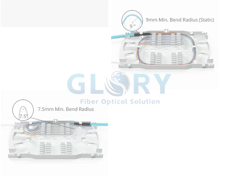 LC Om3 Pigtail tray LC Om3 Pigtail tray